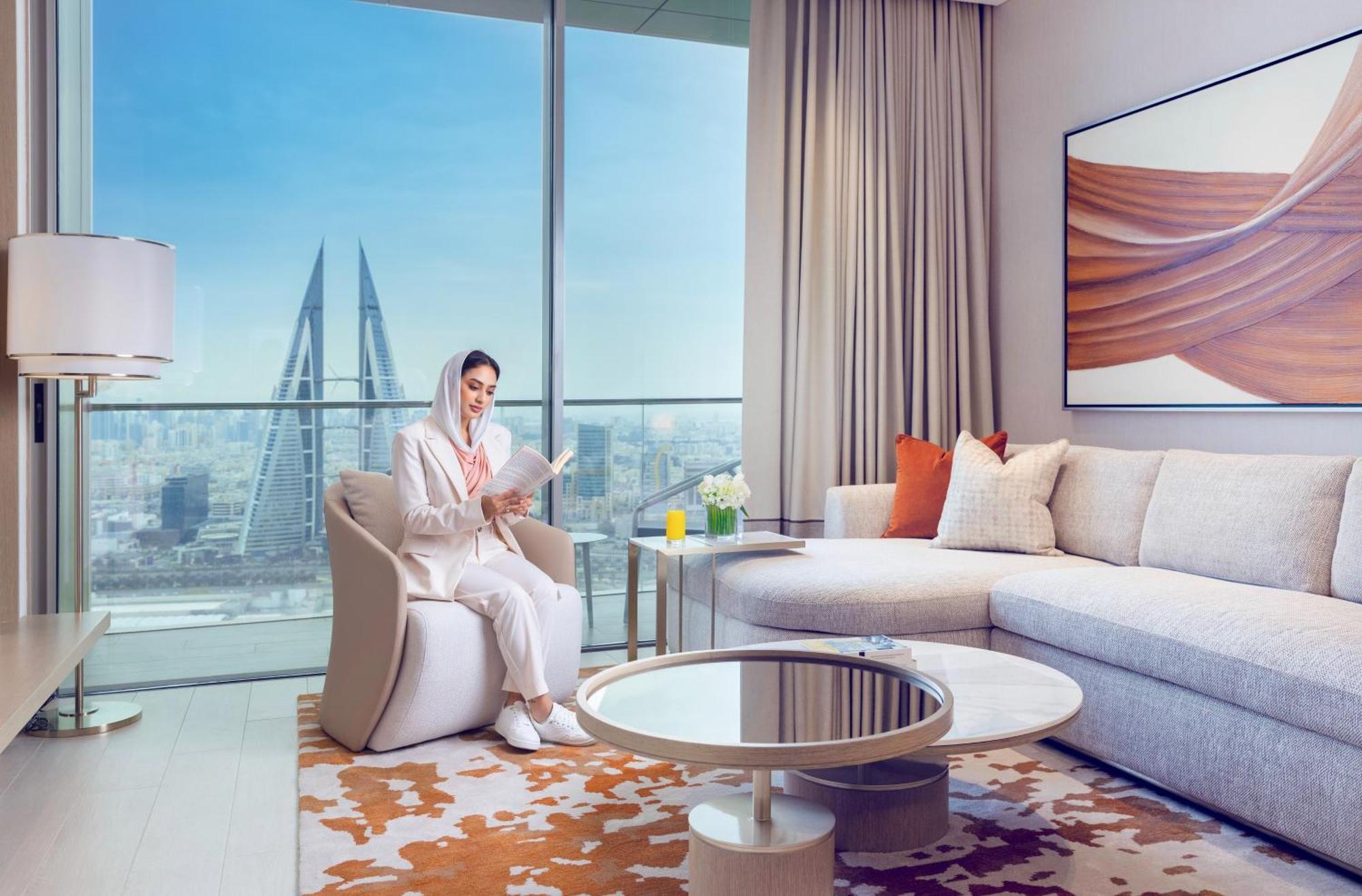 Hotel Onyx Rotana Manama Exterior foto A living room at the Address Downtown Hotel