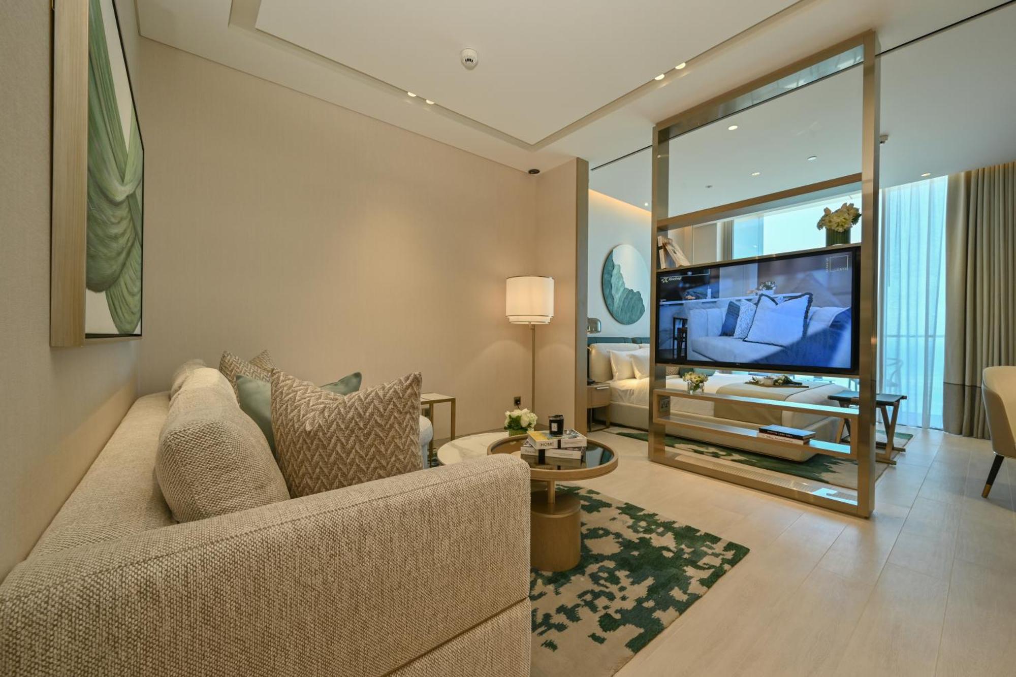 Hotel Onyx Rotana Manama Exterior foto A living room at the Ritz-Carlton, DIFC